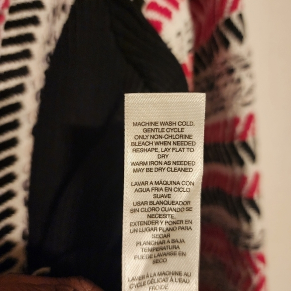 Chico's Textured Sophia Cardigan Chico's Size 2 (L/12) - Picture 4 of 16